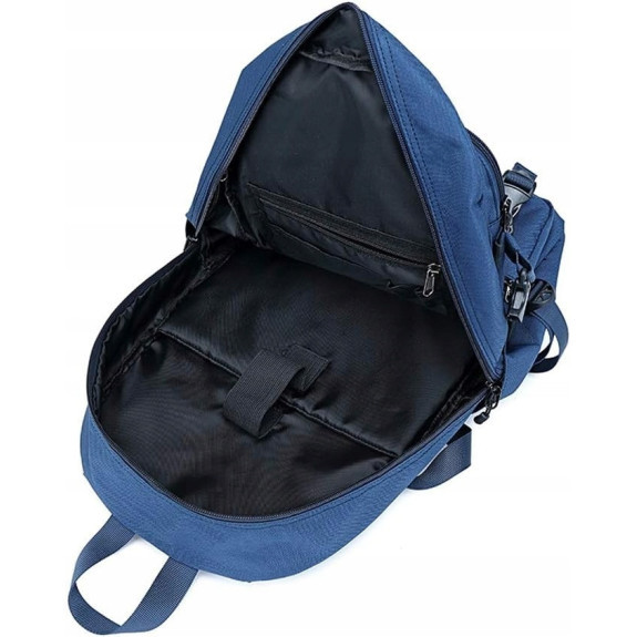 Czarny Miejski Plecak Szkolny na Laptopa