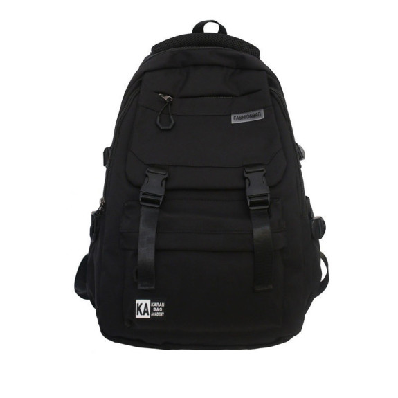 Młodzieżowy Czarny Plecak Miejski