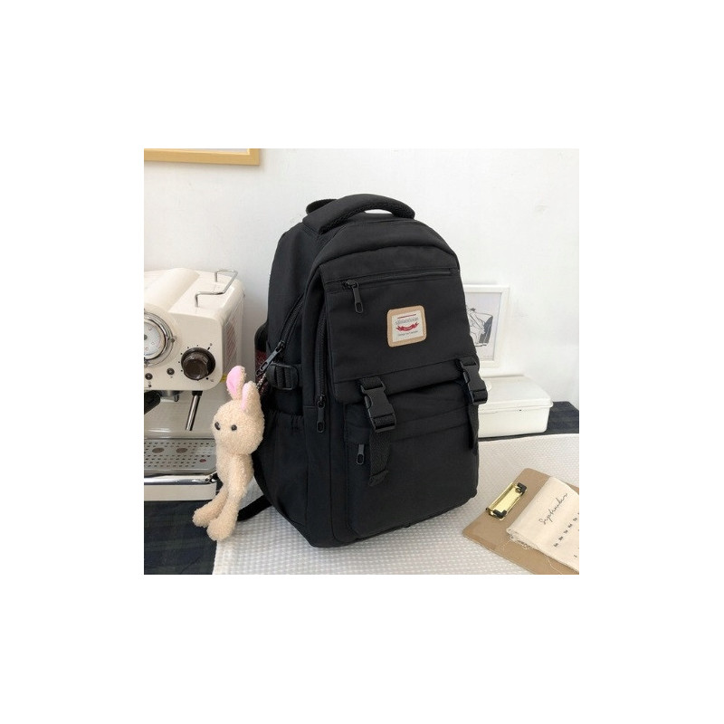 Plecak Szkolny Młodzieżowy Miejski Czarny (D014)