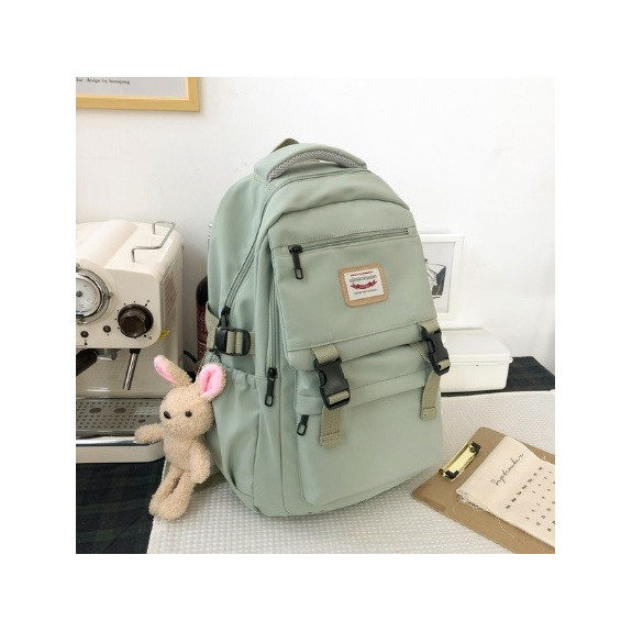 Plecak Szkolny Młodzieżowy Miejski Zielony (D014)