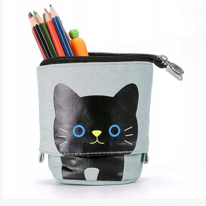 Szary Piórnik Teleskopowy z Kotkiem