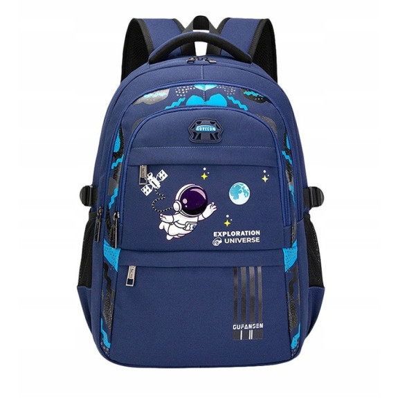 Szkolny Plecak Tornister Kosmos Granatowy