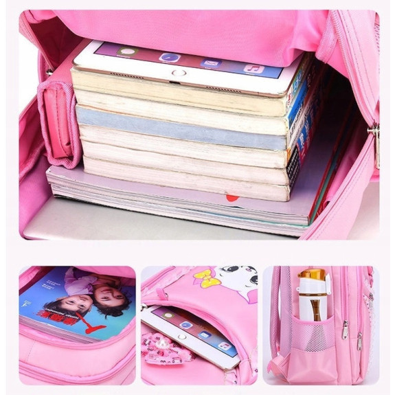 Różowy Plecak Szkolny Zestaw 3w1 - Plecakownia.pl🎒