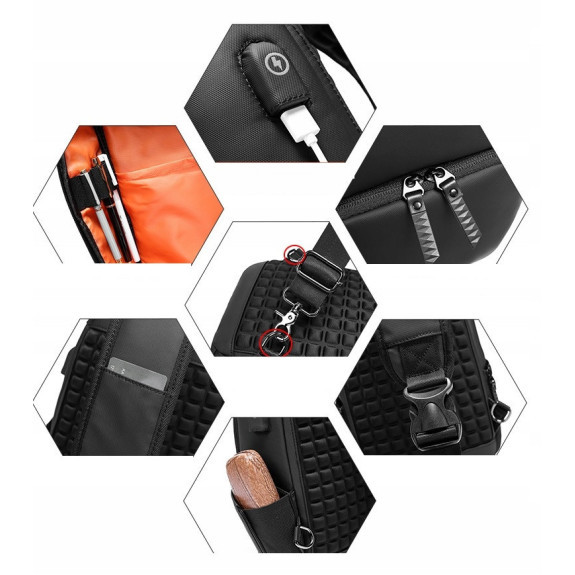 Torba na Laptop 9.7 cali na Ramię USB (I305)