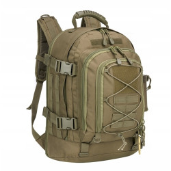 Survivalowy plecak taktyczny 60L Khaki (I309)