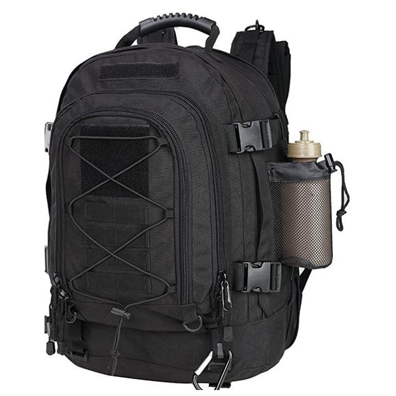Survivalowy plecak taktyczny 60L Czarny (I309)