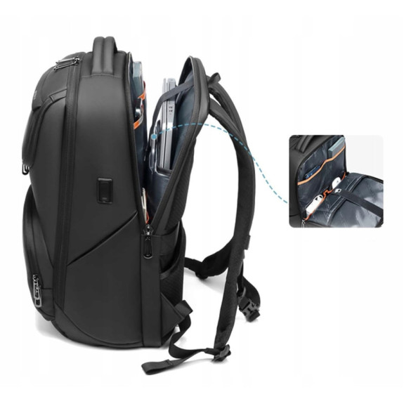 Dwukomorowy Plecak na Laptopa 17 Cali (I302)