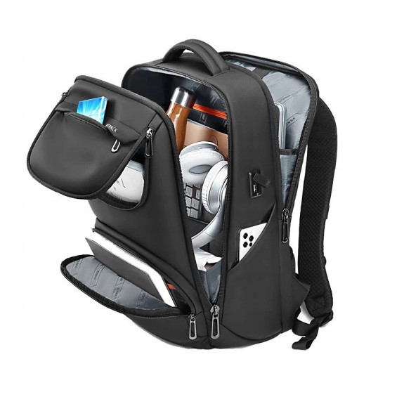 Dwukomorowy Plecak na Laptopa 17 Cali (I302)