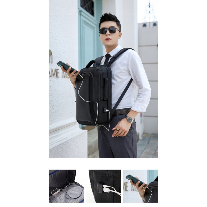 Plecak Torba na Laptopa 15.6 cali USB Jack (I187)