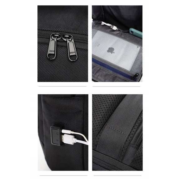 Plecak Torba na Laptopa 15.6 cali USB Jack (I187)