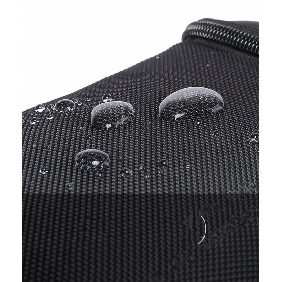 Antykradzieżowa Czarna Torba na Jedno Ramię USB (I229)