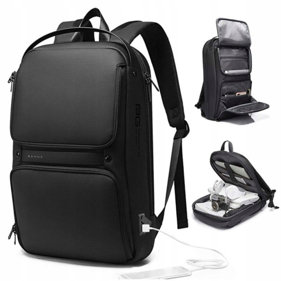 Nowoczesny Plecak na Laptopa 15 cali USB C (I600)