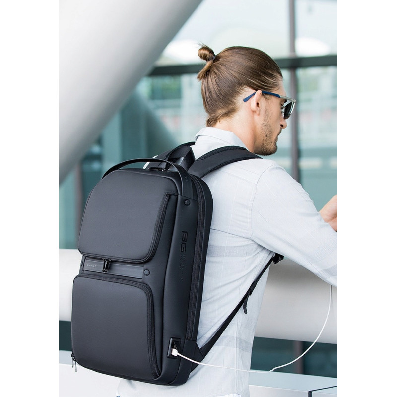 Nowoczesny Plecak na Laptopa 15 cali USB C (I600)