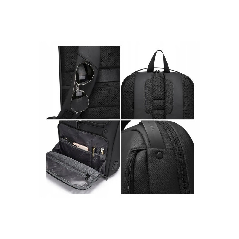 Nowoczesny Plecak na Laptopa 15 cali USB C (I600)