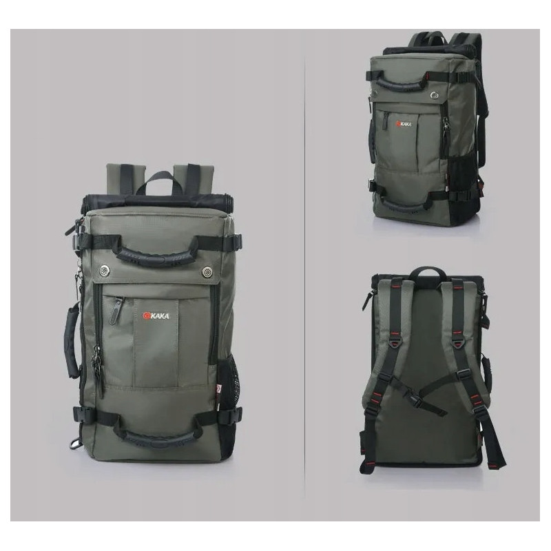 Wodoodporny plecak torba 40L Khaki (I306)