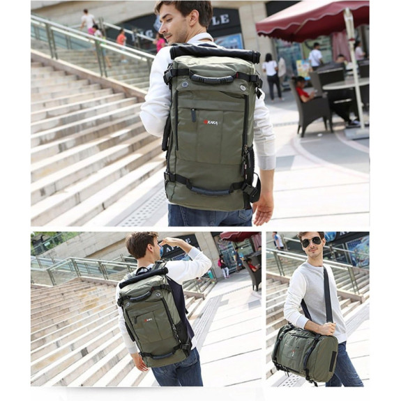 Wodoodporny plecak torba 40L Khaki (I306)