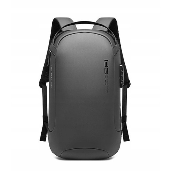 Antykradzieżowy Szary Plecak na Laptop 15.6 Cali USB C (I504)