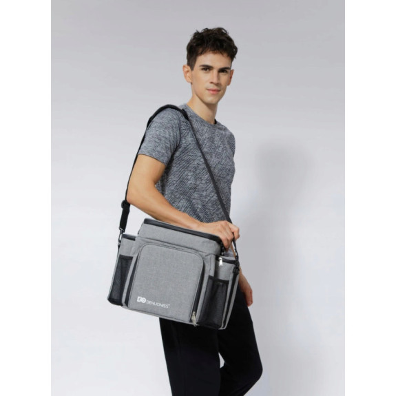 Torba Termiczna Piknikowa 26L Czarna - Elegancja i Świeżość | Termoizolacyjna i Praktyczna