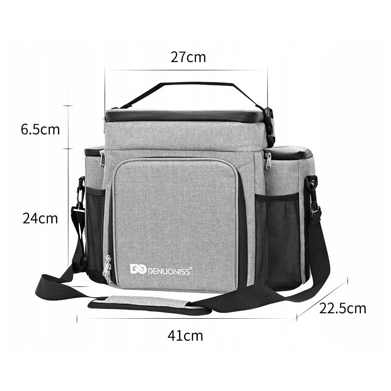 Torba Termiczna na Piknik 26L - Idealna na Wycieczki i Plażowanie | Termoizolacyjna i Funkcjonalna