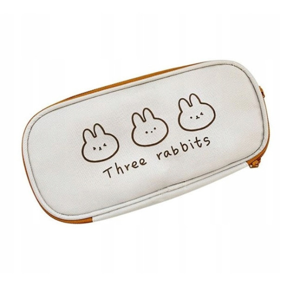 Piórnik Szkolny z Elastyczną Kieszonką z Misiem Model 3