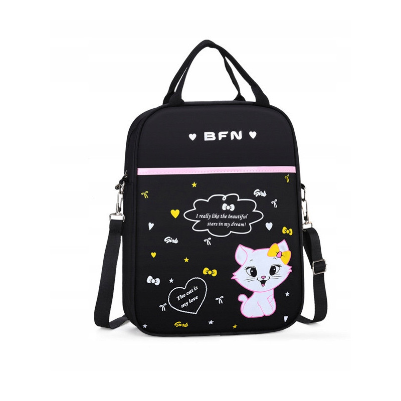 Czarno-Różowy Plecak Szkolny Zestaw 3w1 - Plecakownia.pl🎒