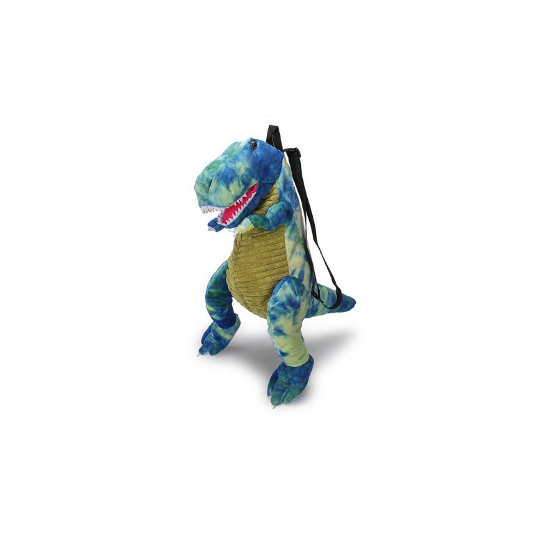 Pluszowy Plecak w Kształcie Dinozaura Niebieski (D063)