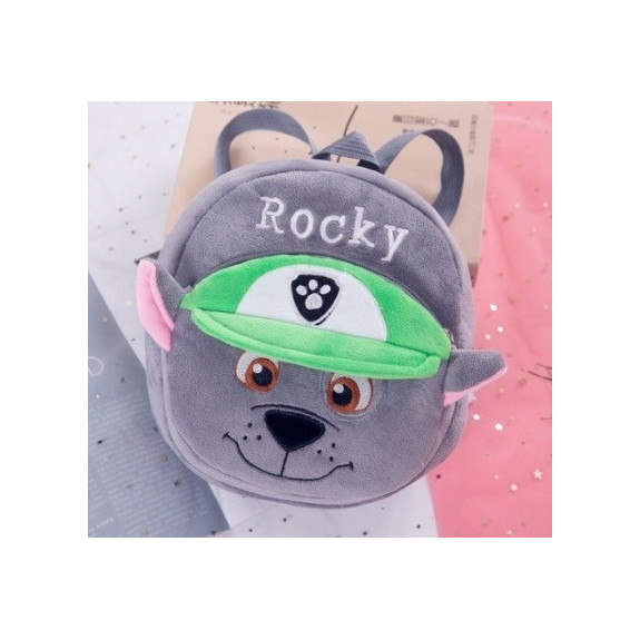 Pluszowy Plecak Dla Przedszkolaka - Rocky Psi Patrol