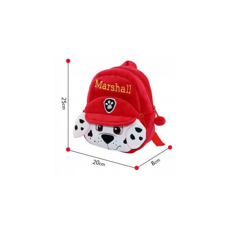 Pluszowy Plecak Dla Przedszkolaka - Marshall Psi Patrol