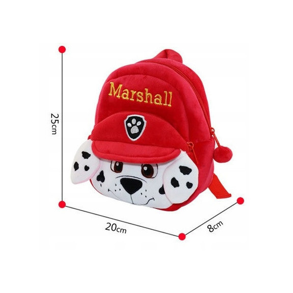 Pluszowy Plecak Dla Przedszkolaka - Marshall Psi Patrol Pluszowy Plecak Dla Przedszkolaka - Marshall Psi Patrol