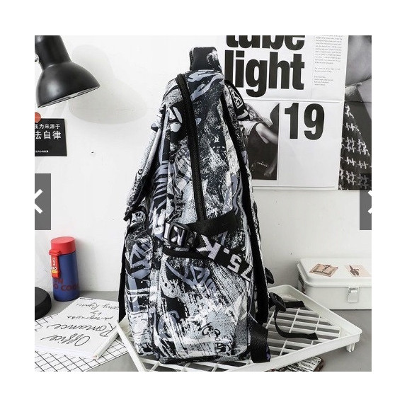 Plecak szkolny młodzieżowy miejski moro - idealny dla chłopca!