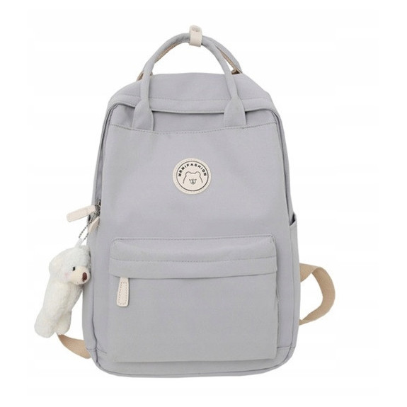 Plecak Szkolny Młodzieżowy Miejski Szary