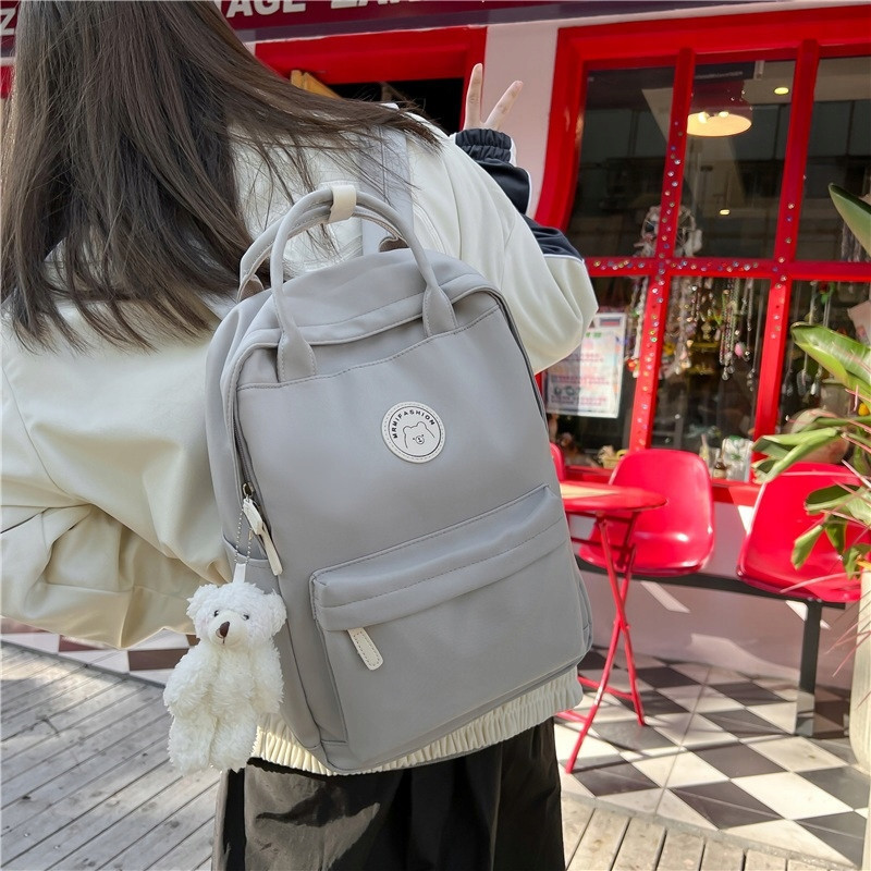 Plecak Szkolny Młodzieżowy Miejski Szary