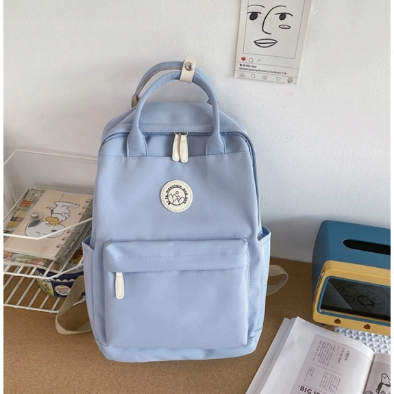 Plecak Szkolny Młodzieżowy Miejski Niebieski