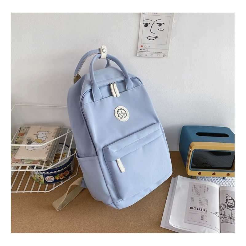 Plecak Szkolny Młodzieżowy Miejski Niebieski