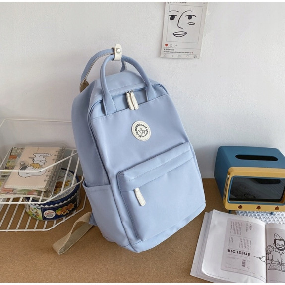 Plecak Szkolny Młodzieżowy Miejski Niebieski