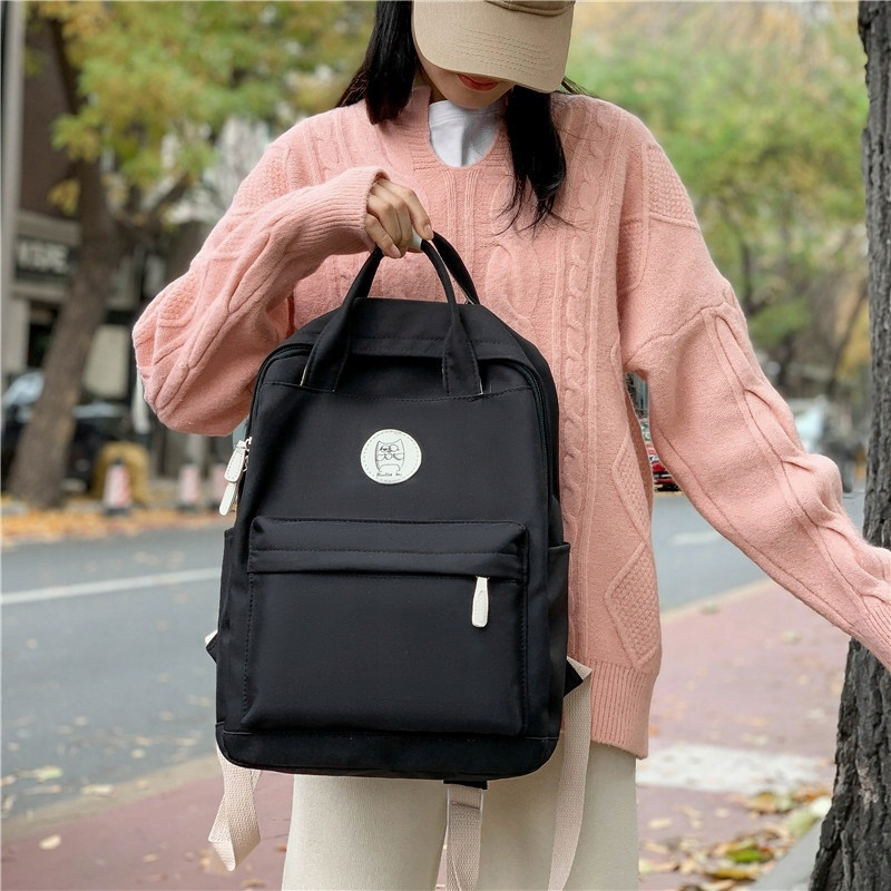 Plecak Szkolny Młodzieżowy Miejski Czarny