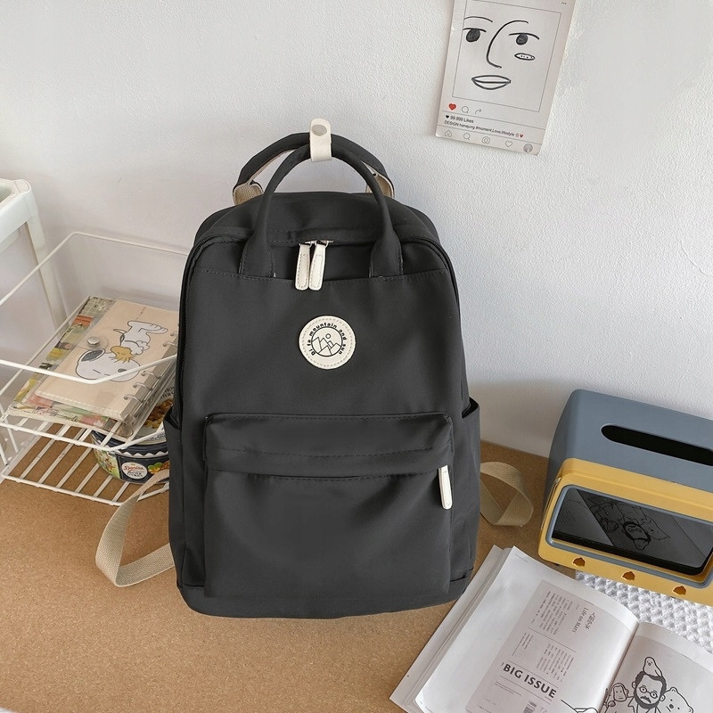 Plecak Szkolny Młodzieżowy Miejski Czarny