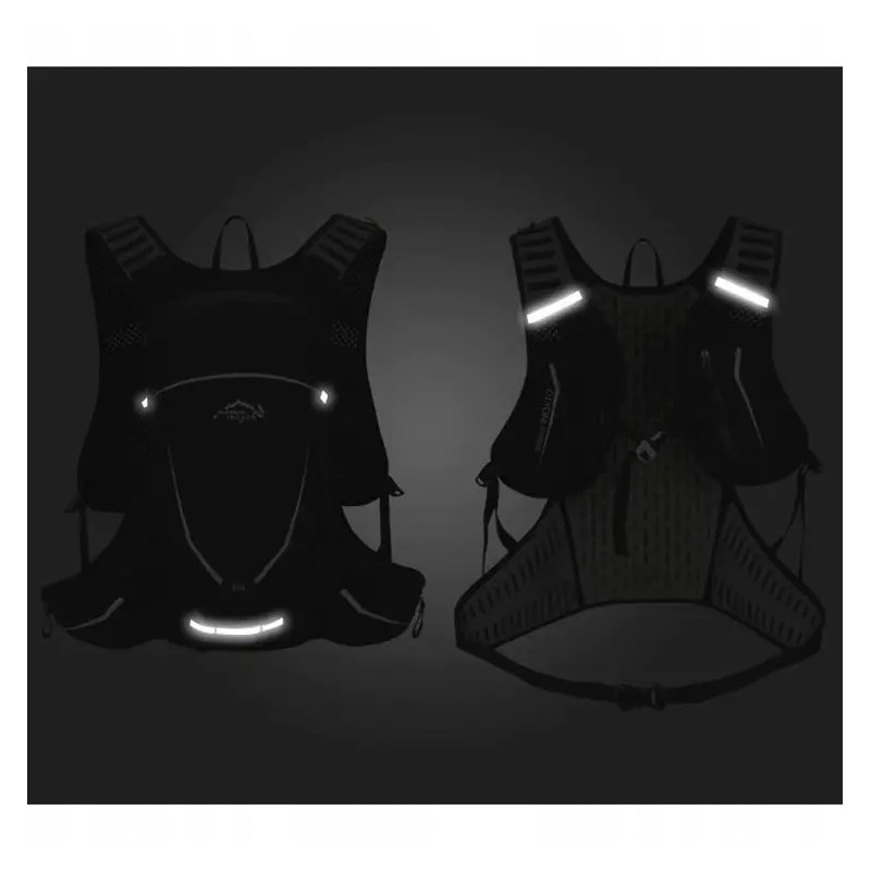 Plecak rowerowy narciarski 16L z kieszenią na bukłak na wodę (PT001)