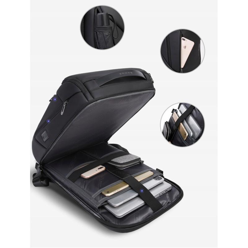 Wodoodporny Plecak na Laptopa 15,6 Cali USB (I006)