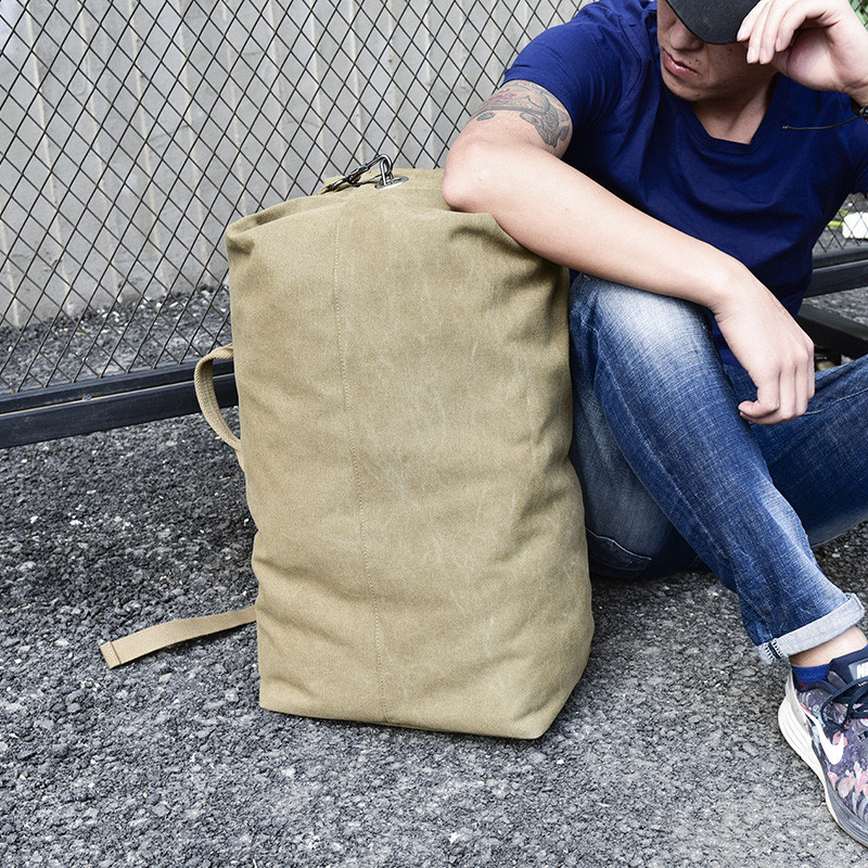 Torba Plecak Wojskowy 23L - Worek Żeglarski Marynarski Khaki | Plecakownia.pl 🎒