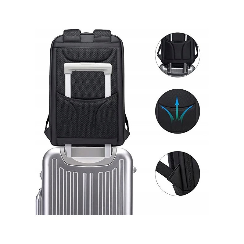 Wodoodporny Plecak na Laptopa 15,6 Cali USB (I006)