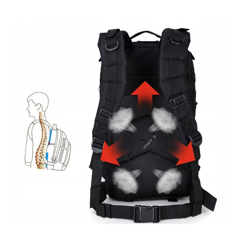 Plecak Wojskowy Taktyczny Militarny 35L Khaki