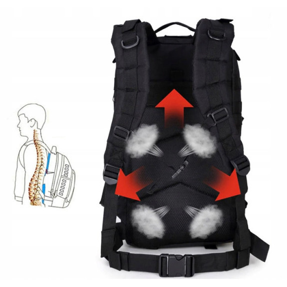 Plecak Wojskowy Taktyczny Militarny 35L Khaki