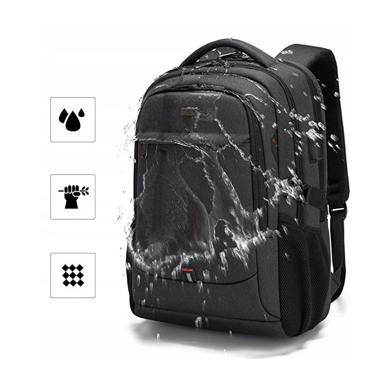 Miejski Plecak na Laptopa 17.3 Cali USB (I070)