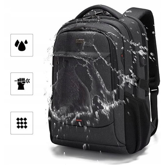 Miejski Plecak na Laptopa 17.3 Cali USB (I070)