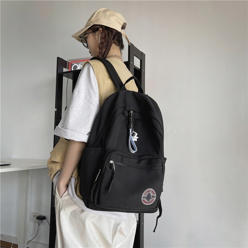 Plecak Szkolny Młodzieżowy Miejski Czarny