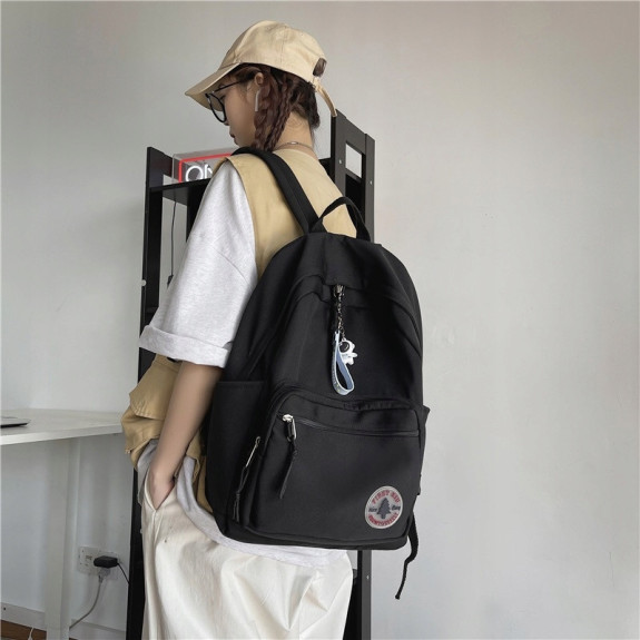 Plecak Szkolny Młodzieżowy Miejski Czarny