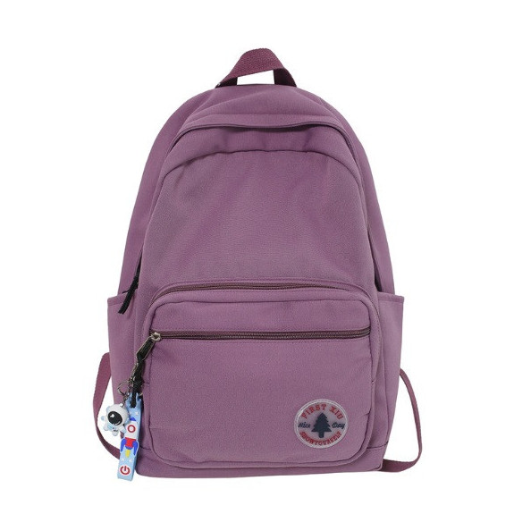 Plecak Szkolny Młodzieżowy Miejski Fioletowy