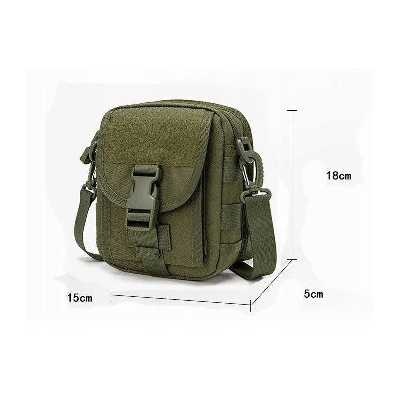 Taktyczna Khaki Nerka Saszetka na Ramię