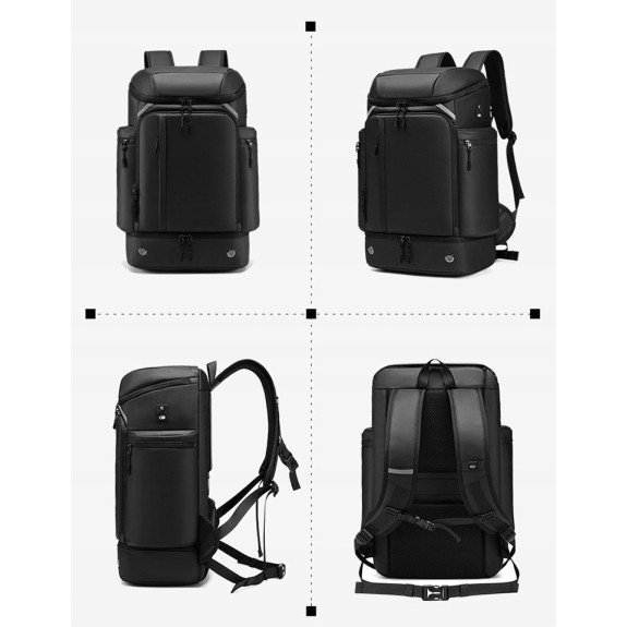 Duży Plecak na Laptopa 15.6" Wodoodporny